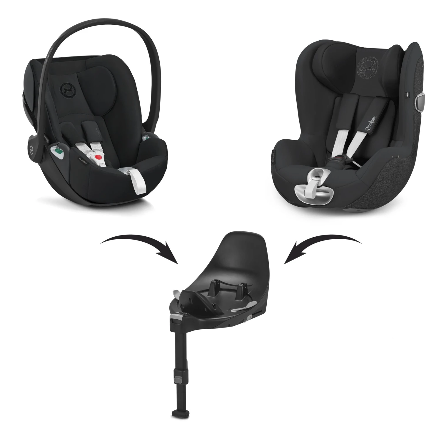 Siège Auto Sirona Z2 I-Size Deep Black De CYBEX 5 Siège Auto Sirona Z2 I-Size Deep Black De CYBEX – Image 5