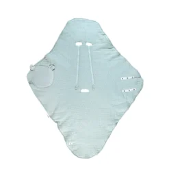 Mix & Match Couverture Promenade Mousseline Bio Safari Sauge De Noukies -CYBEX || Beaba || Stokke Soldes Boutique 01165105 3