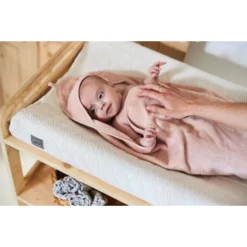 River Knit Housse De Matelas à Langer Blanc Crème 50 X 70 Cm De Jollein -CYBEX || Beaba || Stokke Soldes Boutique 01166567 5