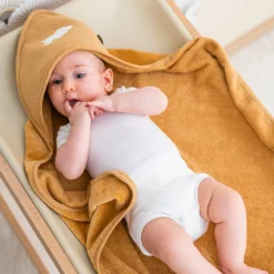 Charlie Cape De Bain Et Gant Caramel De Nattou -CYBEX || Beaba || Stokke Soldes Boutique 01168489 3