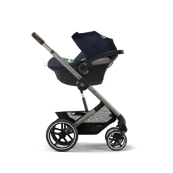 Poussette Balios S Lux Châssis Taupe - Sky Blue De CYBEX -CYBEX || Beaba || Stokke Soldes Boutique 01168814 4
