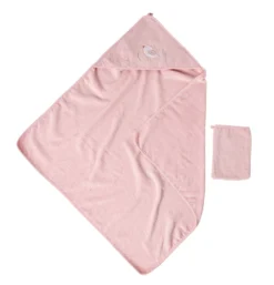 Alice & Pomme Cape De Bain Et Gant 75 X 75 Cm De Nattou