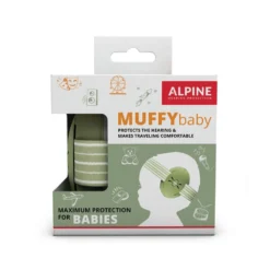 Casque Anti-bruit Muffy Baby Vert Olive De Alpine -CYBEX || Beaba || Stokke Soldes Boutique 01172112 4