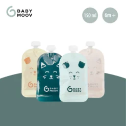 Lot De 20 Gourdes Réutilisables Isy Pouches 150 Ml De Babymoov 8 Lot De 20 Gourdes Réutilisables Isy Pouches 150 Ml De Babymoov -CYBEX || Beaba || Stokke Soldes Boutique 01172518 3