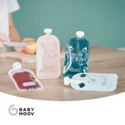 Lot De 20 Gourdes Réutilisables Isy Pouches 150 Ml De Babymoov 11 Lot De 20 Gourdes Réutilisables Isy Pouches 150 Ml De Babymoov -CYBEX || Beaba || Stokke Soldes Boutique 01172518 6
