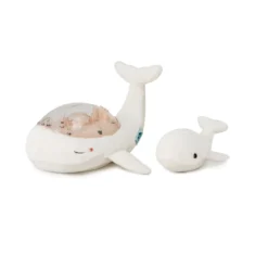 Cloud-B Veilleuse Baleine Tranquil Whale™ Family Blanche De Cloud B