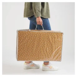 Matelas Bébé Pliant 3 Parties Camel Fleuri 60 X 120 Cm De Candide -CYBEX || Beaba || Stokke Soldes Boutique 01173101 6