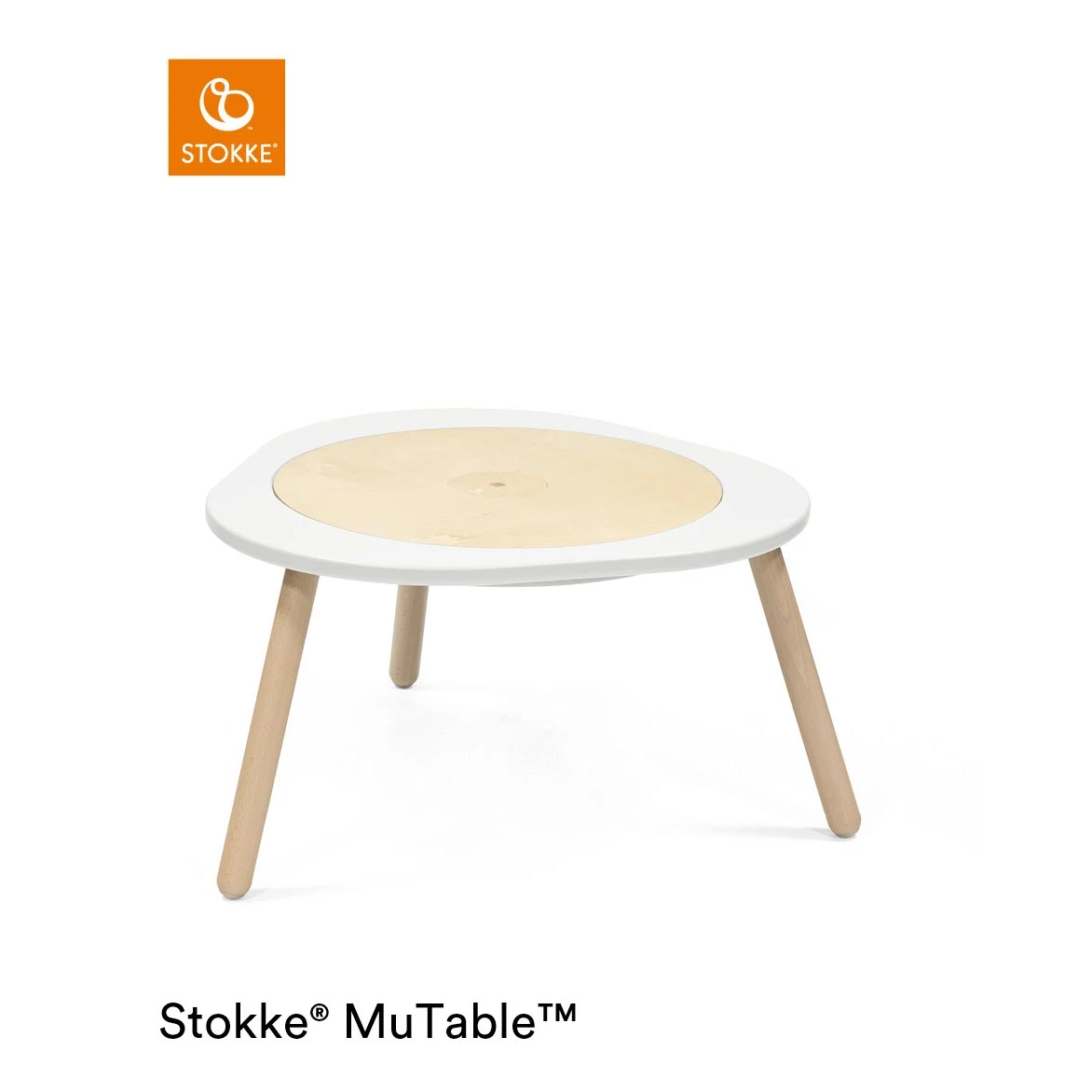 Table De Jeu MuTable™ V2 Blanc De Stokke® 1 Table De Jeu MuTable™ V2 Blanc De Stokke®