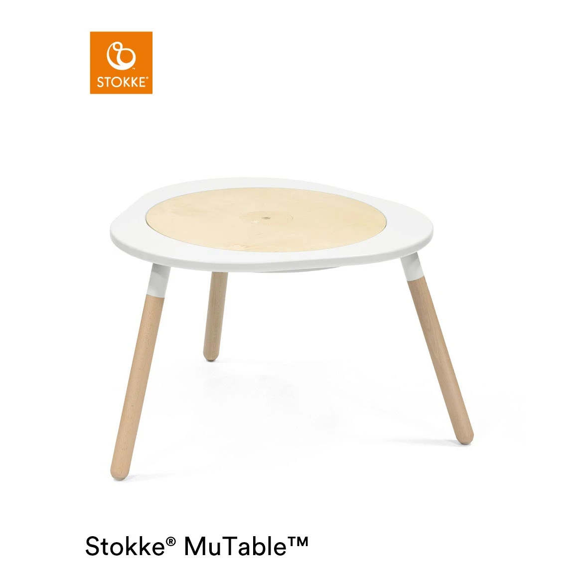 Table De Jeu MuTable™ V2 Blanc De Stokke® 2 Table De Jeu MuTable™ V2 Blanc De Stokke® – Image 2