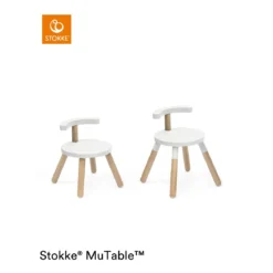 Chaise MuTable™ V2 Blanc De Stokke® -CYBEX || Beaba || Stokke Soldes Boutique 01173226 3
