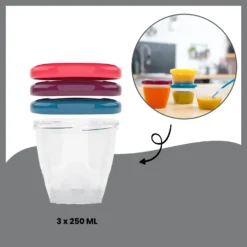 Pack Batch Cooking Nutribaby(+) & 3 Babybols 250mL Blanc De Babymoov -CYBEX || Beaba || Stokke Soldes Boutique 01174504 7