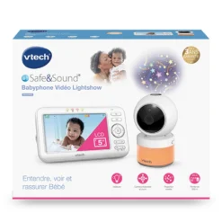 BM5463 Babyphone Video Lightshow Blanc De Vtech -CYBEX || Beaba || Stokke Soldes Boutique 01174905 4