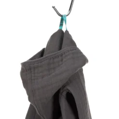LÄSSIG Peignoir Mousseline Anthracite 12-18 Mois De Lässig -CYBEX || Beaba || Stokke Soldes Boutique 1119346 3 2