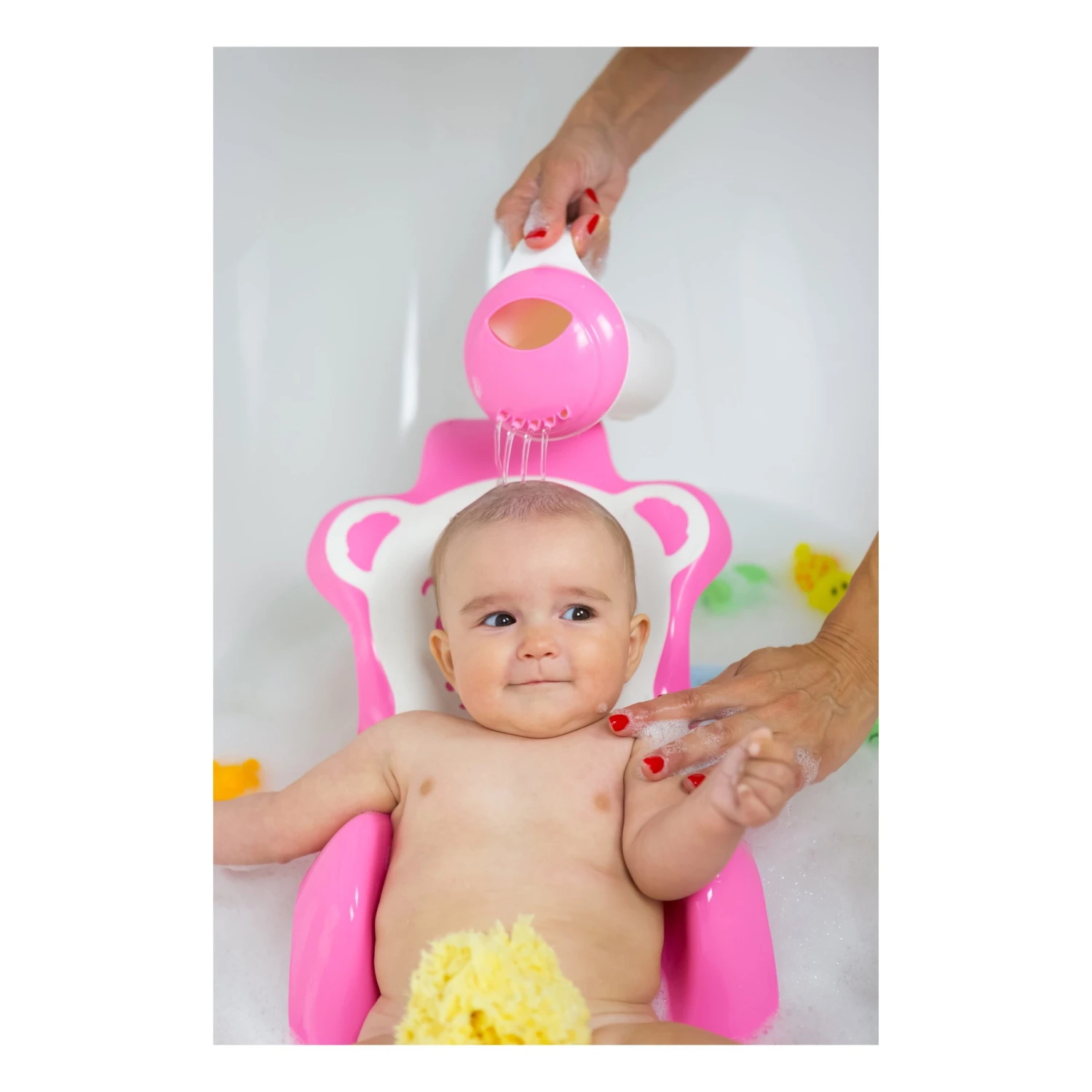 Transat De Bain Buddy Gris De OK Baby 5 Transat De Bain Buddy Gris De OK Baby – Image 5