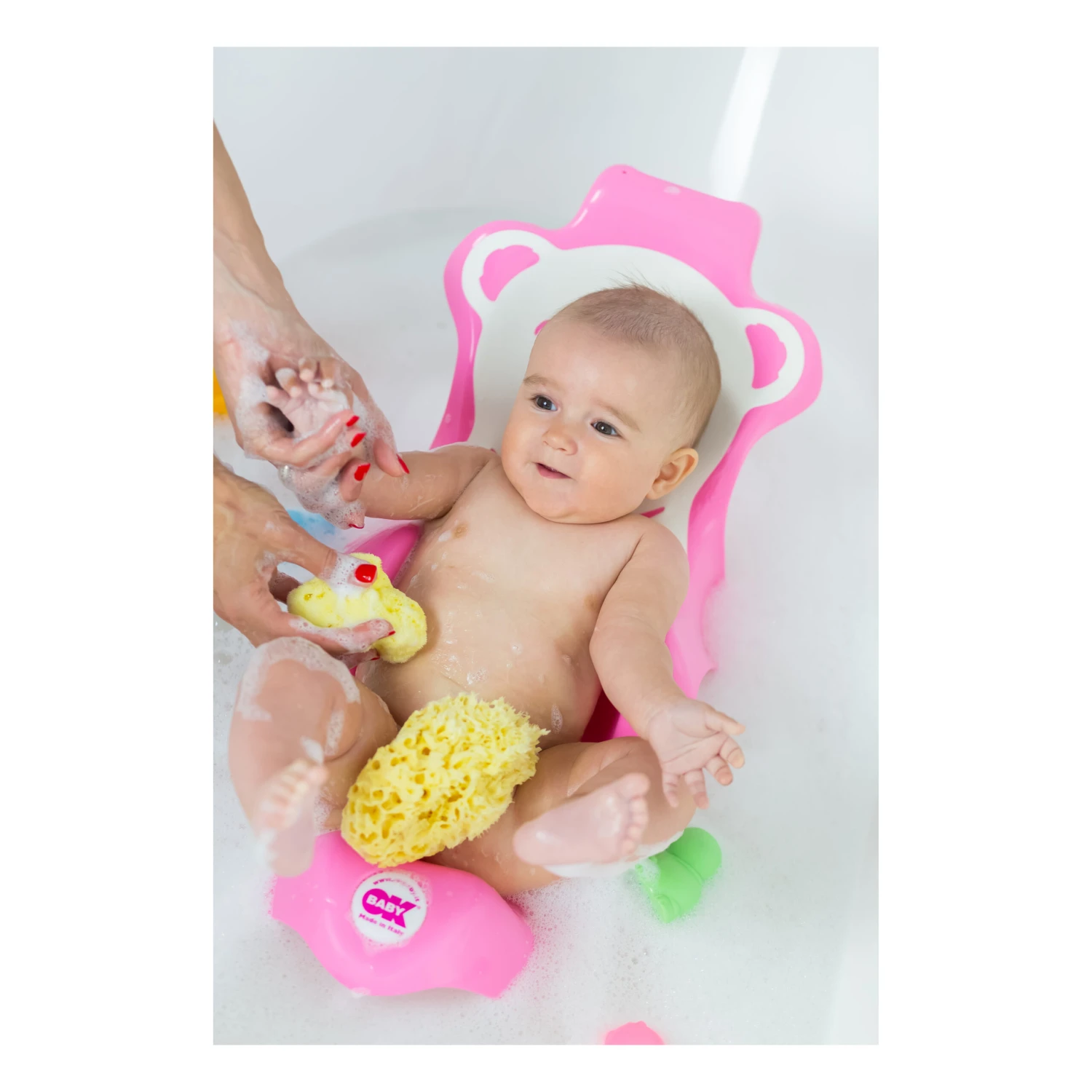 Transat De Bain Buddy Beige De OK Baby 6 Transat De Bain Buddy Beige De OK Baby – Image 6