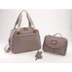 Beaba Sac Genève 2 Gris Chiné De Béaba -CYBEX || Beaba || Stokke Soldes Boutique 64363748 2 3
