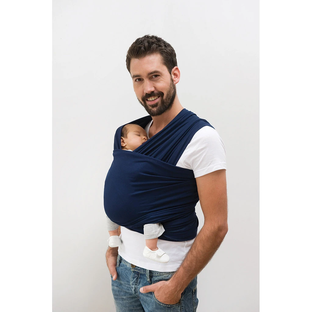Écharpe De Portage Extensible Respirante Tricot-Slen Cool Silver Cloud De Babylonia 2 Écharpe De Portage Extensible Respirante Tricot-Slen Cool Silver Cloud De Babylonia – Image 2