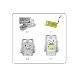 Babyphone BM2300 Hibou Family Gris De Vtech -CYBEX || Beaba || Stokke Soldes Boutique 68508000 2