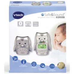 Babyphone BM2300 Hibou Family Gris De Vtech -CYBEX || Beaba || Stokke Soldes Boutique 68508000 4