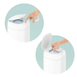 Poubelle à Couches Dress Up Laquée Blanc De Angelcare 19 Poubelle à Couches Dress Up Laquée Blanc De Angelcare -CYBEX || Beaba || Stokke Soldes Boutique 73964380 3