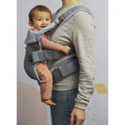 Porte-bébé One Bleu Denim / Nuit Cotton Mix De BabyBjörn -CYBEX || Beaba || Stokke Soldes Boutique 79445434 6