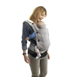 Porte-bébé Ergonomique Gris De Aubert Concept -CYBEX || Beaba || Stokke Soldes Boutique 82559501 4